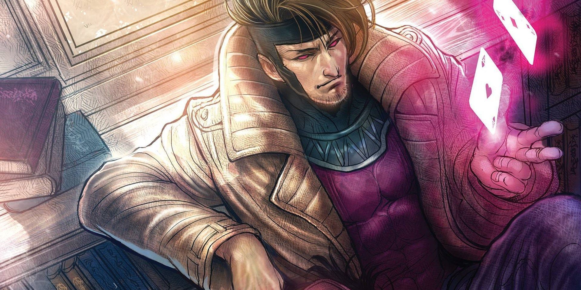 Gambit using mutant powers