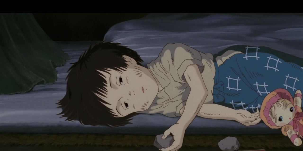 setsuko is dying in grave of the fireflies