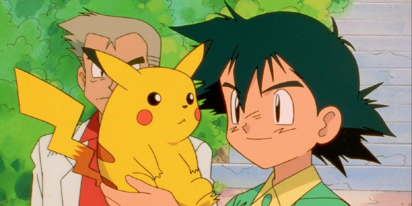 Pokemon First Episode I Choose You Ash Holds Pikachu