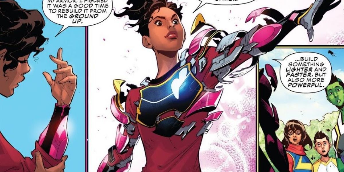 The 10 Most Powerful Features Of Riri's Ironheart Armor