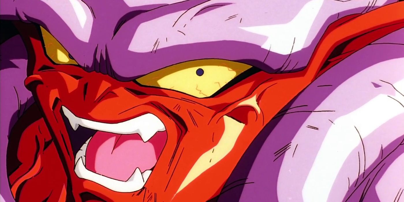 Janemba screams in anguish in Dragon Ball Z: Fusion Reborn.