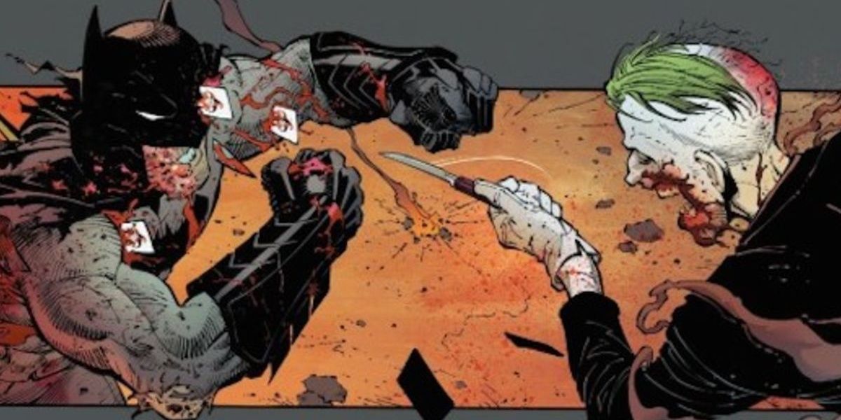 Batman and Joker brutally fight to the death in DC Comics Endgame