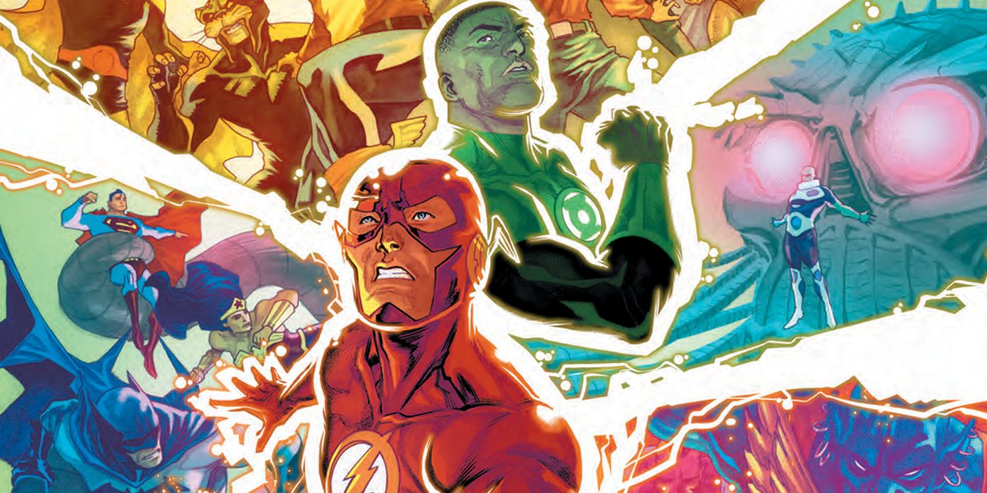Justice League Flash Green Lantern feature