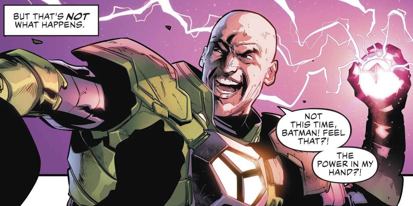 Lex Luthor breaks out the Cosmic Doorknob