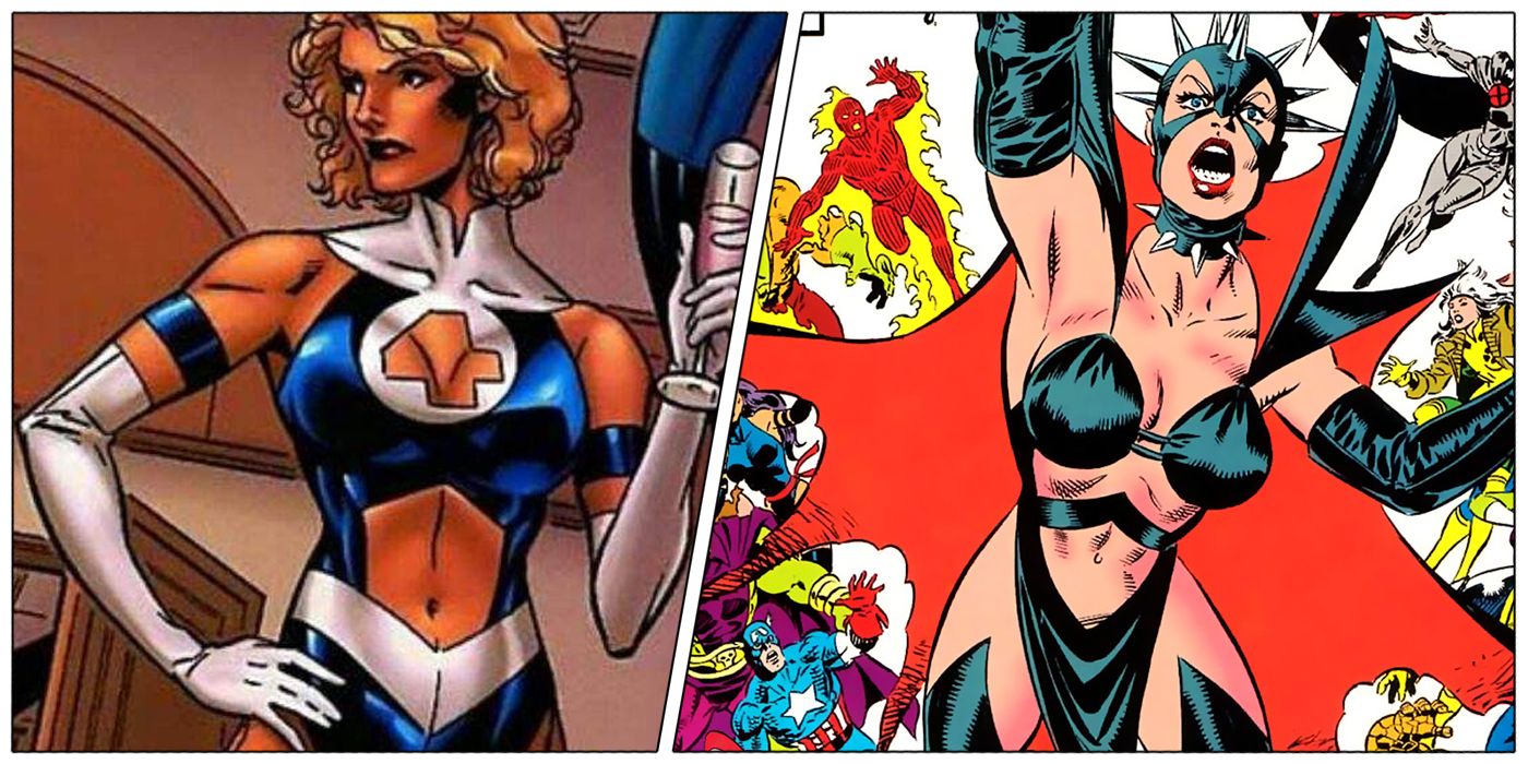 MARVEL COSTUME CHANGES - Invisible Woman