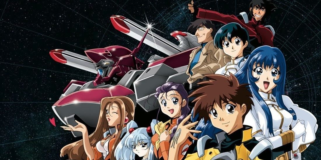 The cast of Martian Successor Nadesico.