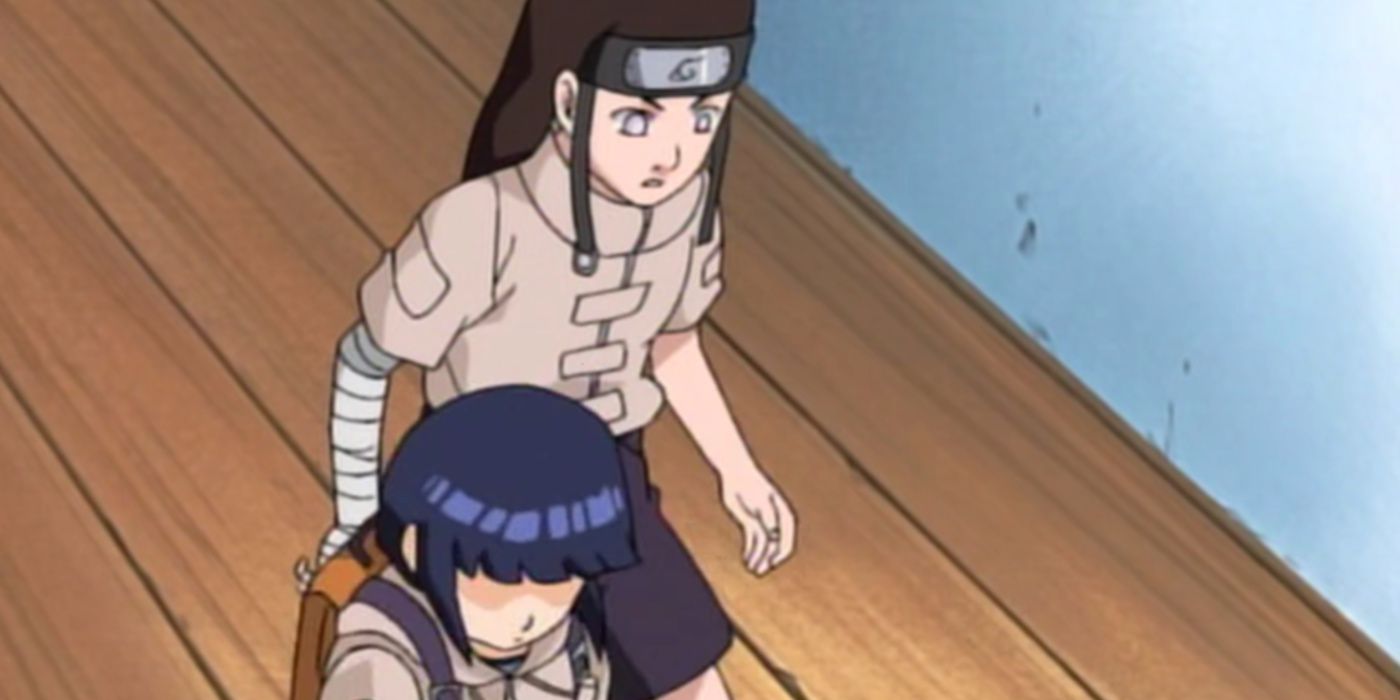 Neji and Hinata in Naruto episode 148