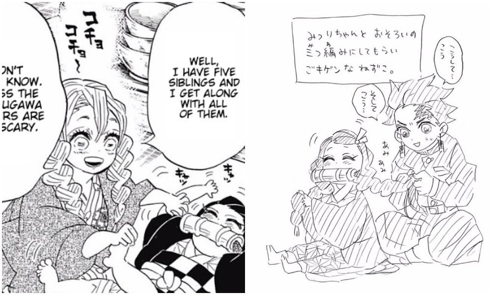 The Demon Slayer manga shows Nezuko adores Hashira Mitsuri
