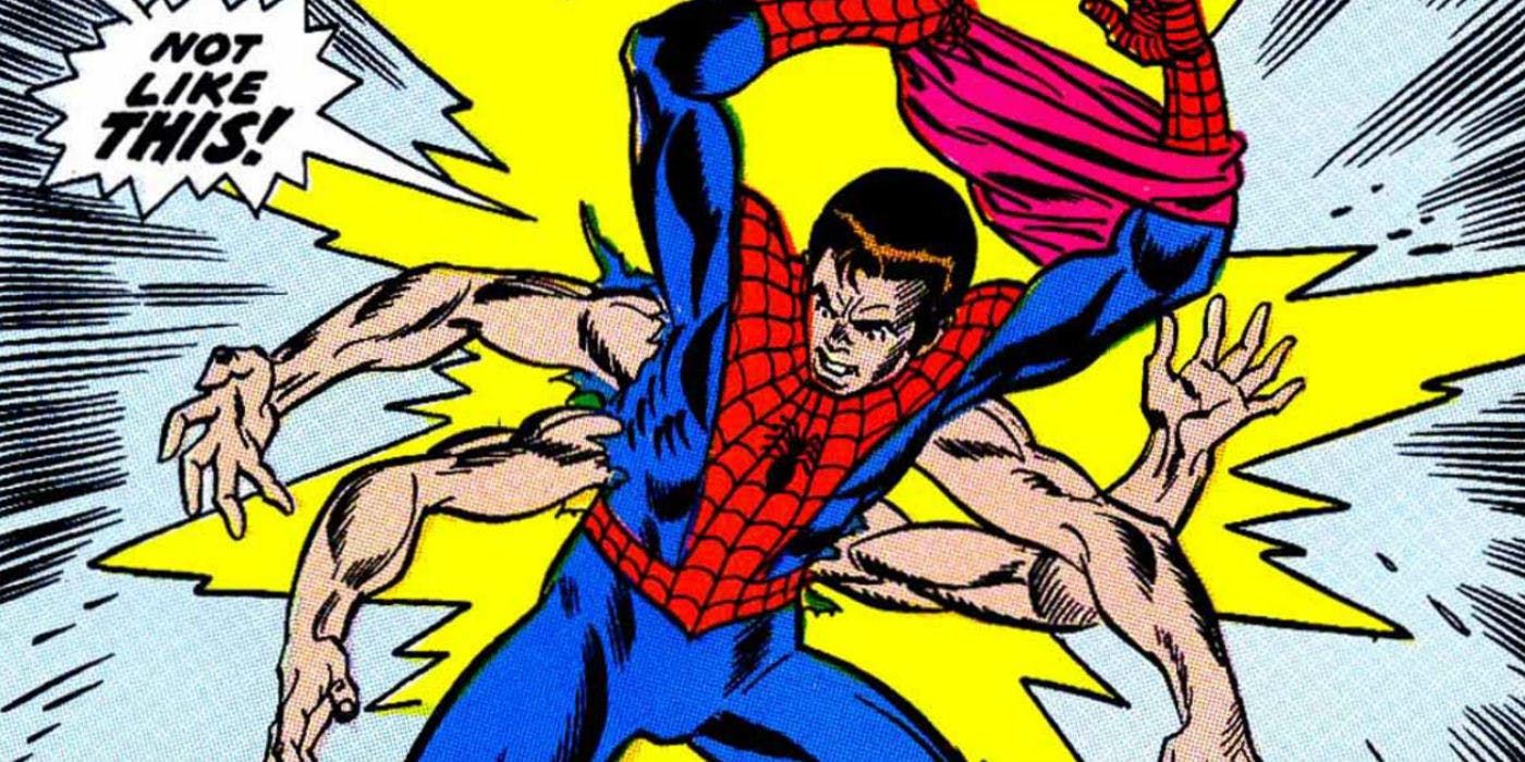 Spider-Man with too many arms