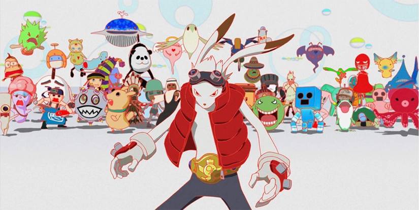 Virtual avatars gather in cyberspace in Mamoru Hosoda's Summer Wars movie
