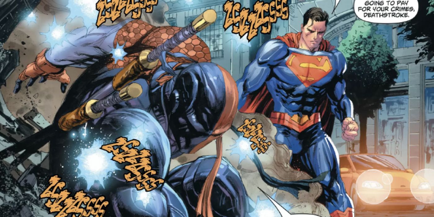 Superman vs Deathstroke