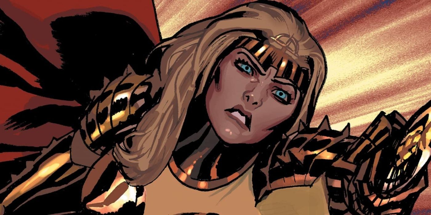 Close Up Of Thena From The Eternals