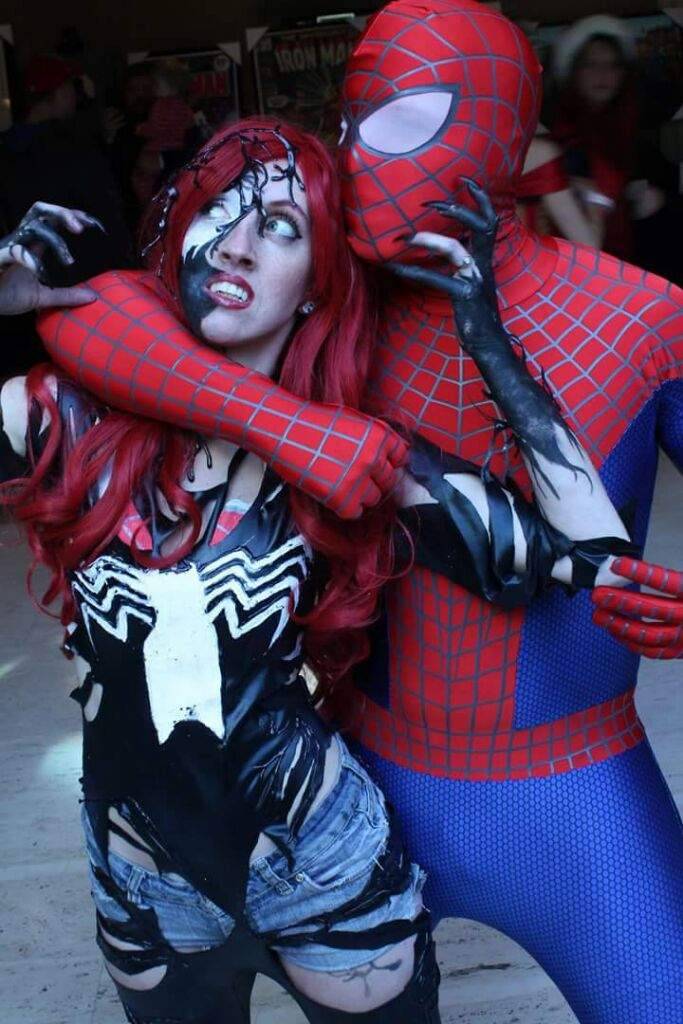 Jane sexy cosplay mary Spider