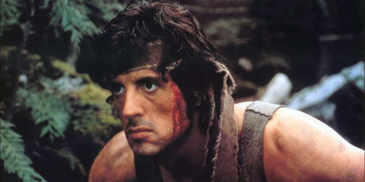 Sylvester Stallone as John Rambo in First Blood