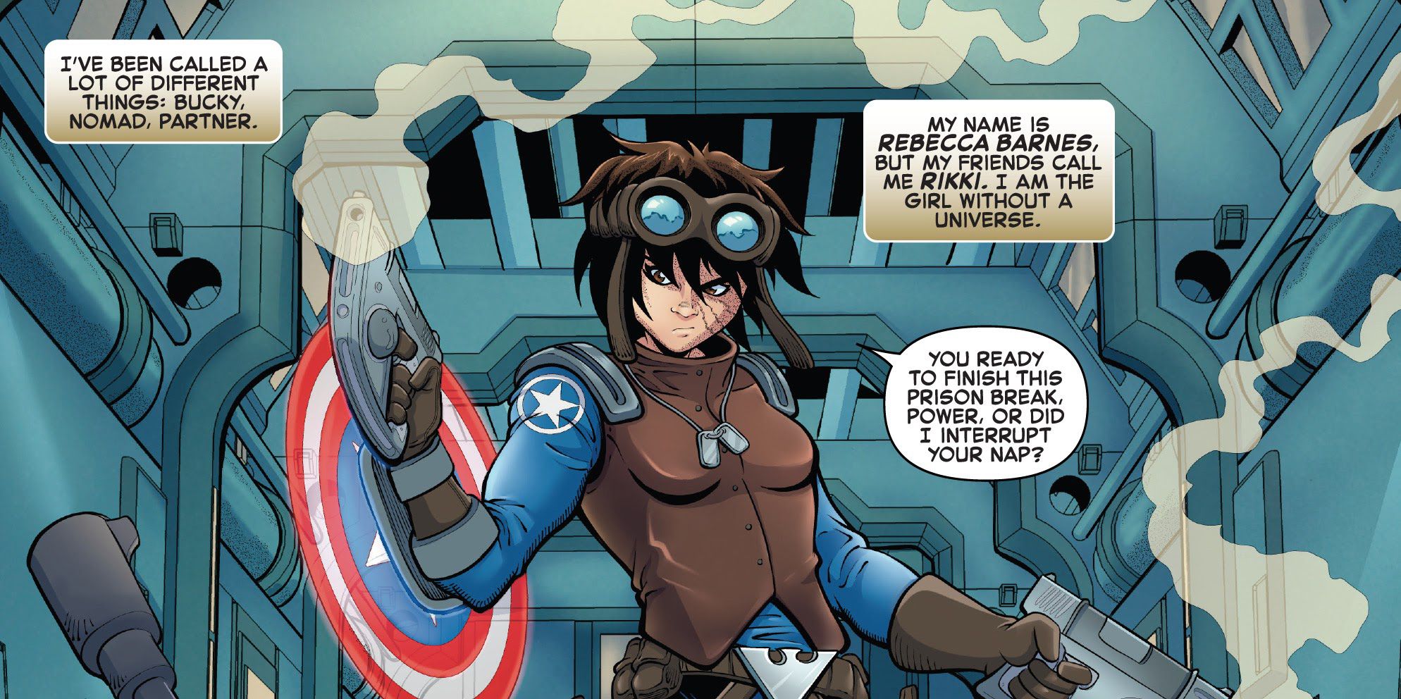 Silver Rikki Marvel Marvel's Heroes Reborn Character Rikki Barnes Returns in Future Foundation