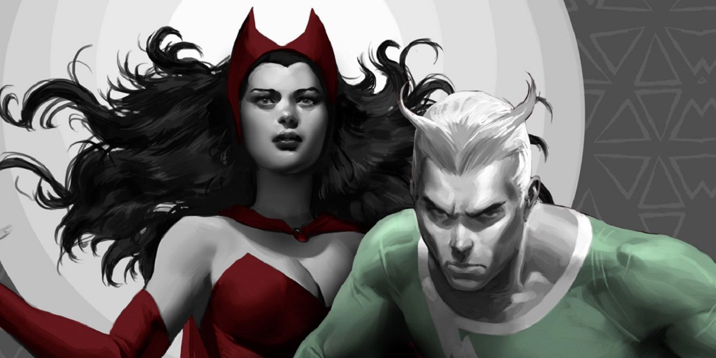 Scarlet Witch and Quicksilver from Marvel Comics