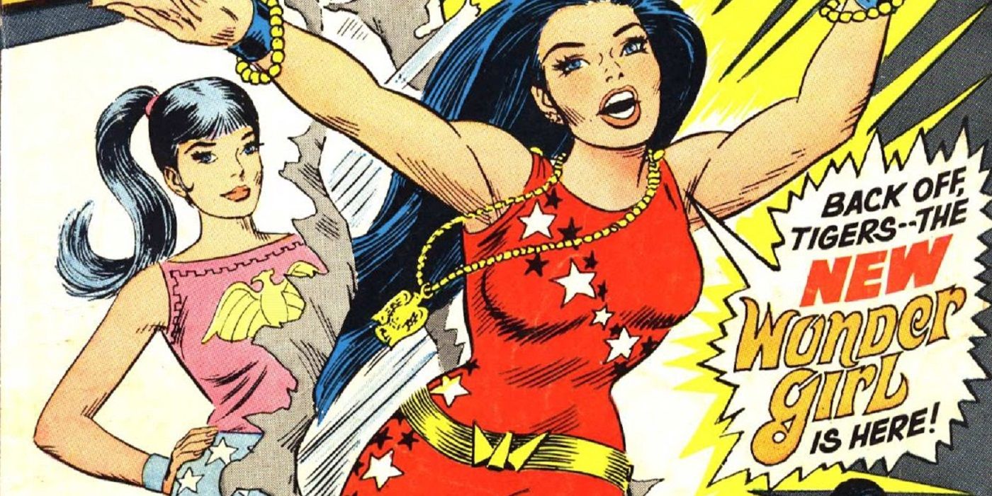 Wonder Girl's Bronze Age design jumps forward.