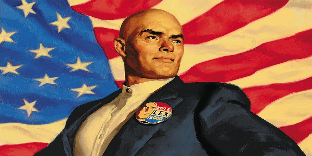 03. President Lex - Luthor and American Flag