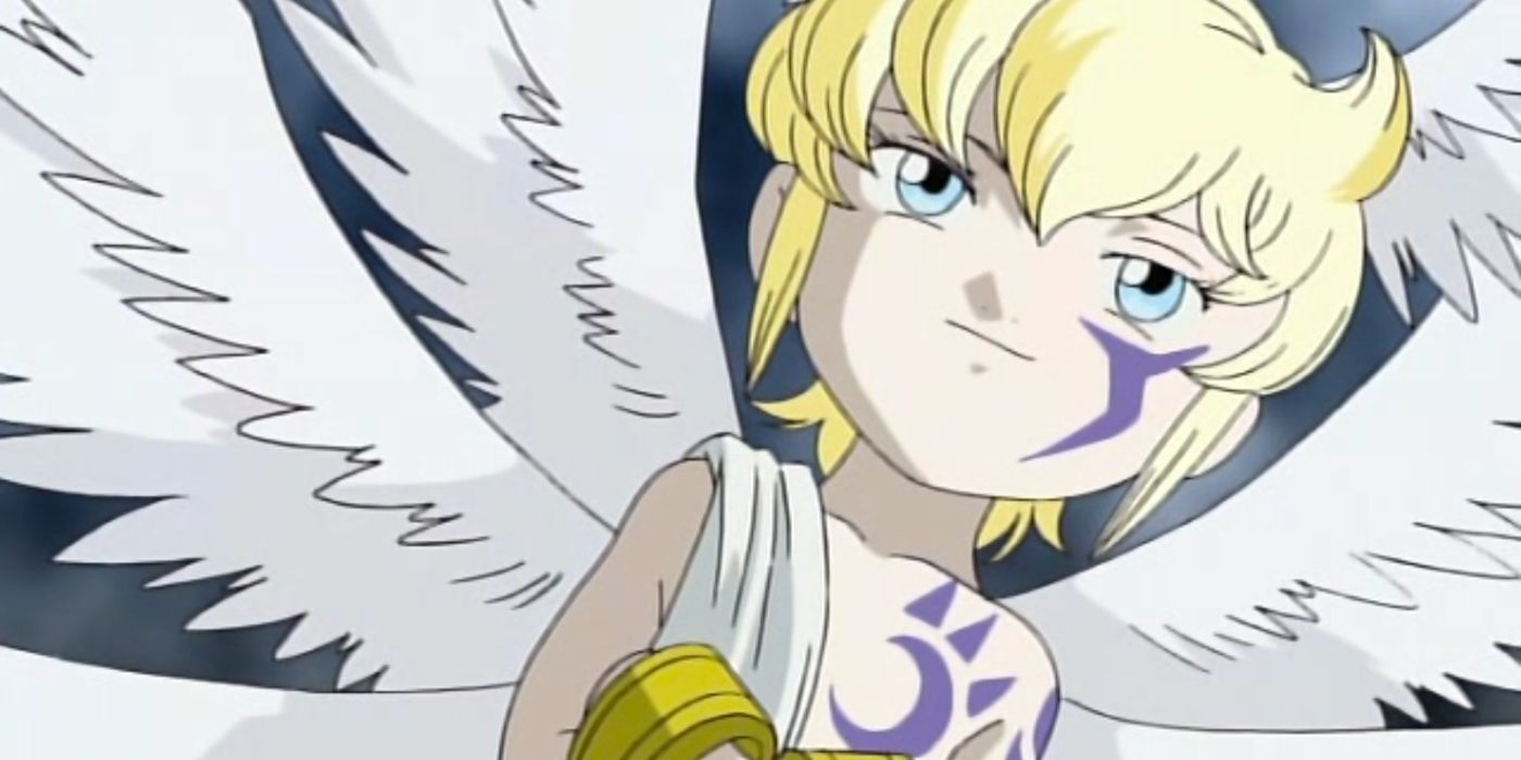 Lucemon looking smug in Digimon Frontier.