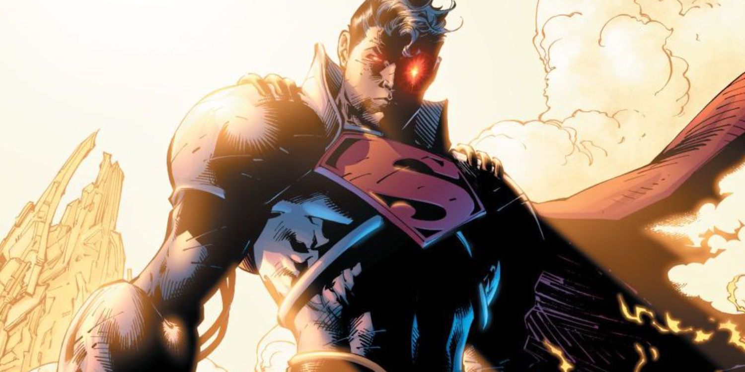 2. Superboy Prime posing menacingly