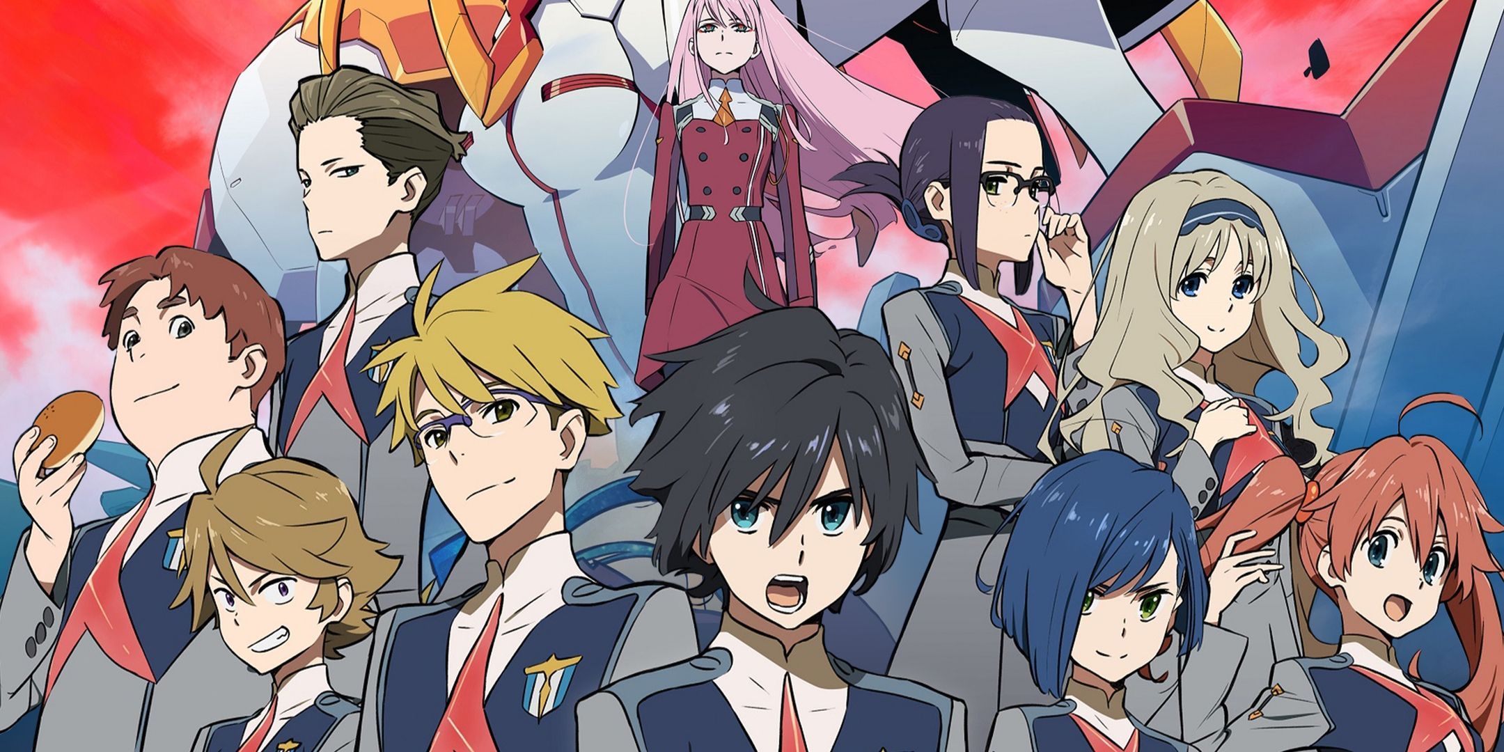 Main Cast From Darling In The Franxx