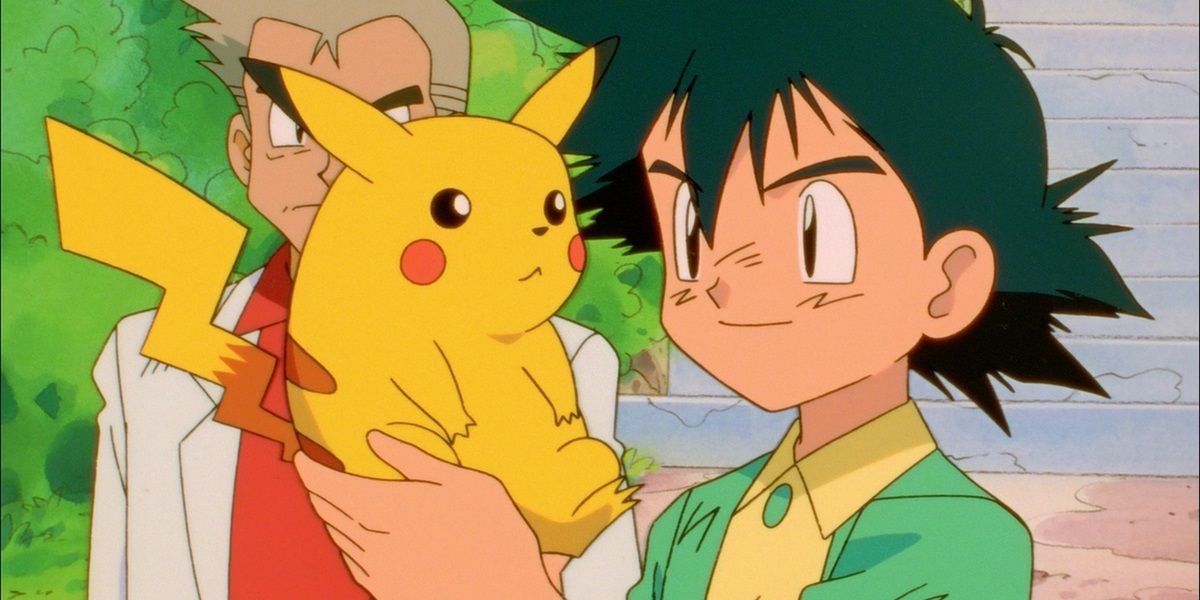 Pikachu and Ash from Pokemon