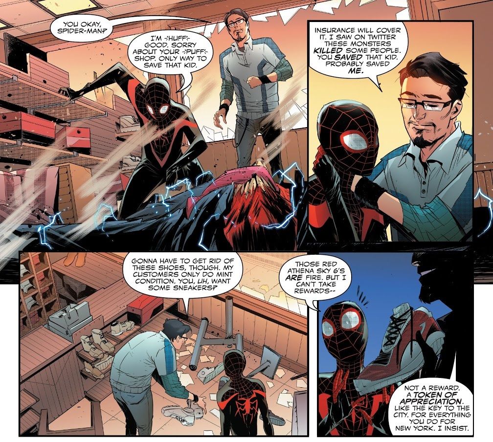 Miles Morales Gains a Signature Element From Into the Spider-Verse