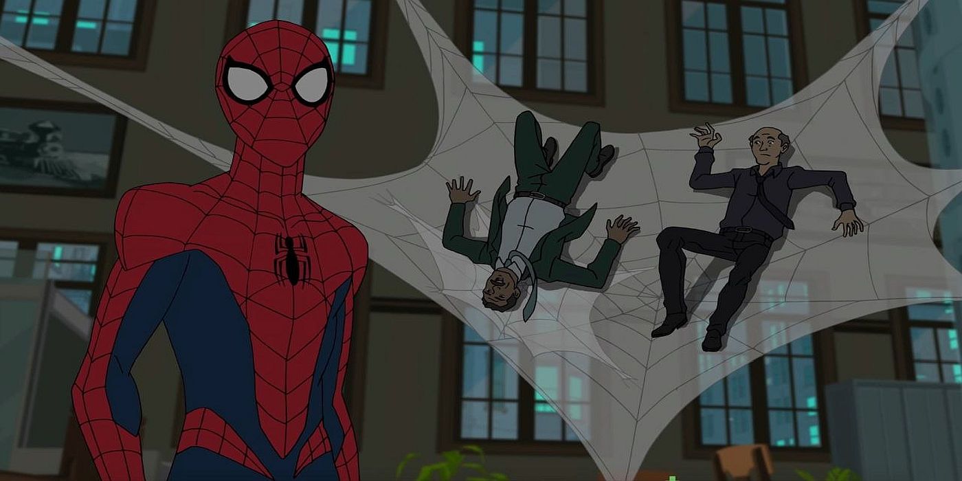 His mannerisms made Ultimate Spider-Man a prime anime example.