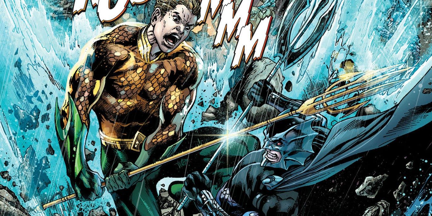 Aquaman battles Ocean Master in the New 52