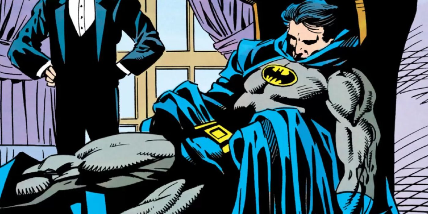 Batman Sleeping