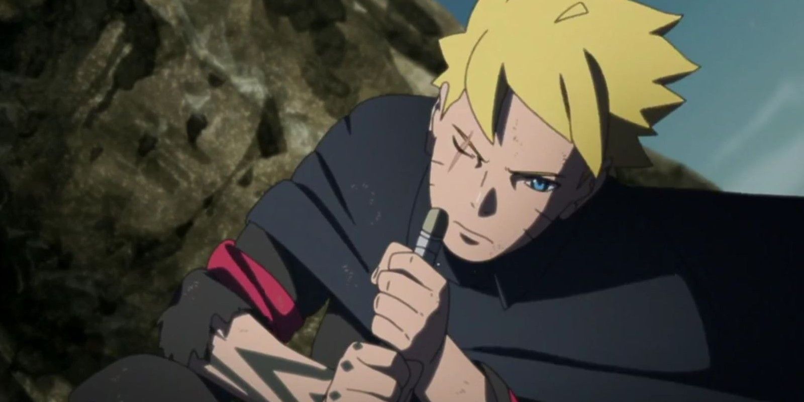 Boruto Uzumaki Vs Kawaki in Boruto.