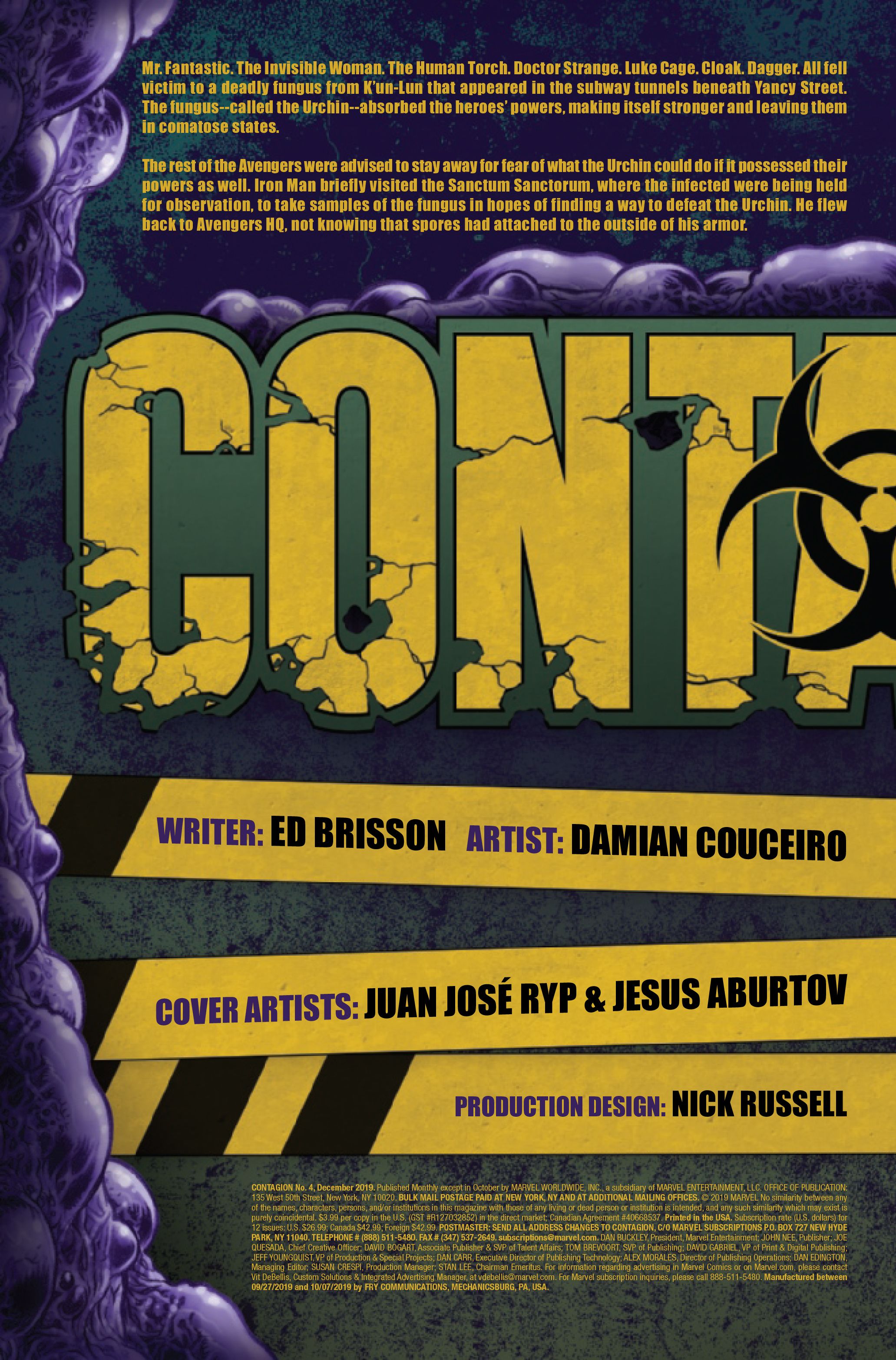 PREVIEW: Contagion #4