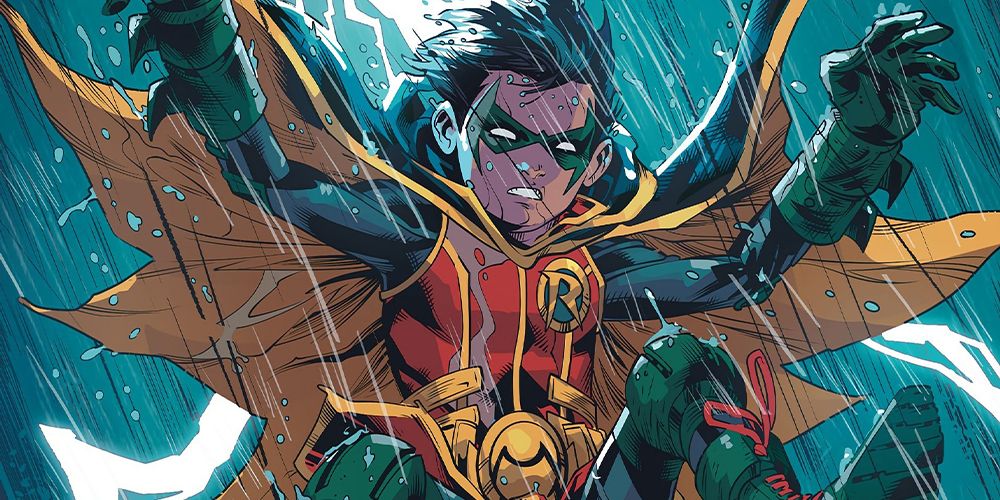 Damian Wayne in the Rain