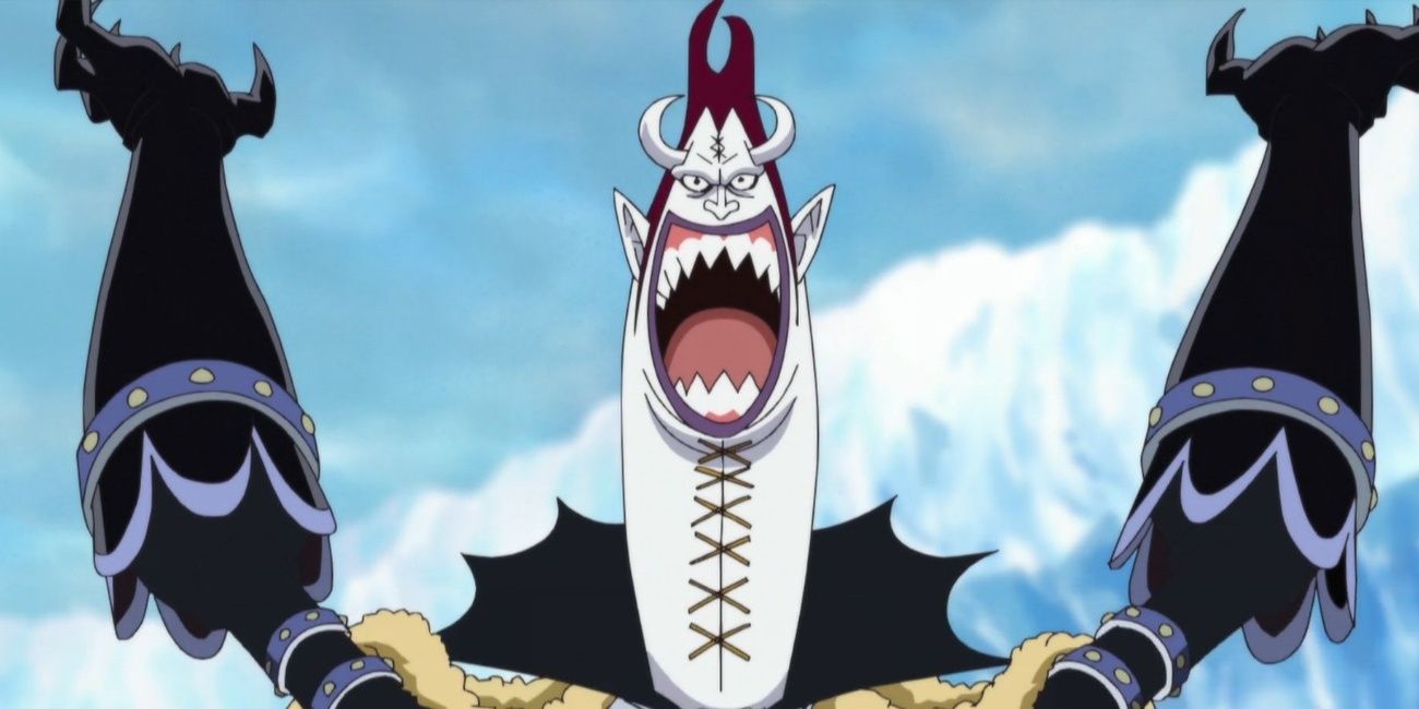 Gecko Moria from One Piece.