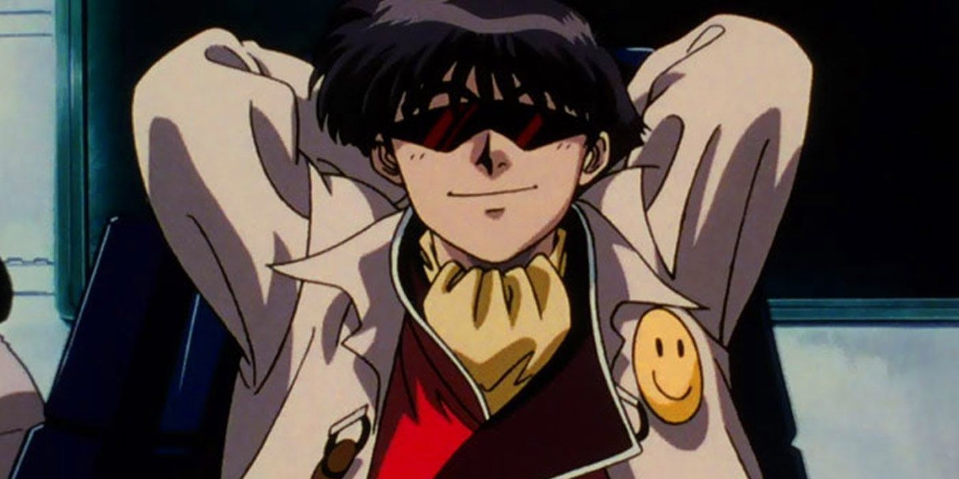 Major Justy Ueki Tylor relaxed with sunglasses in The Irresponsible Captain Tylor.