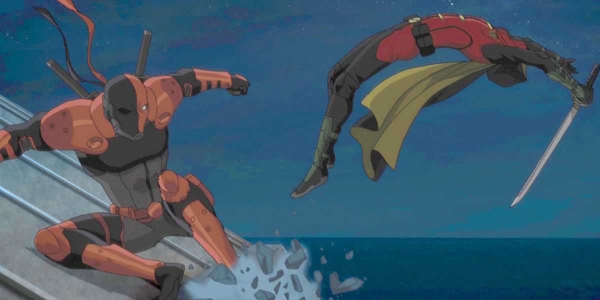 Deathstroke and Robin in Batman and Son