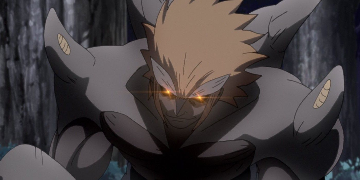 Naruto Jugo cursed seal glowing eyes