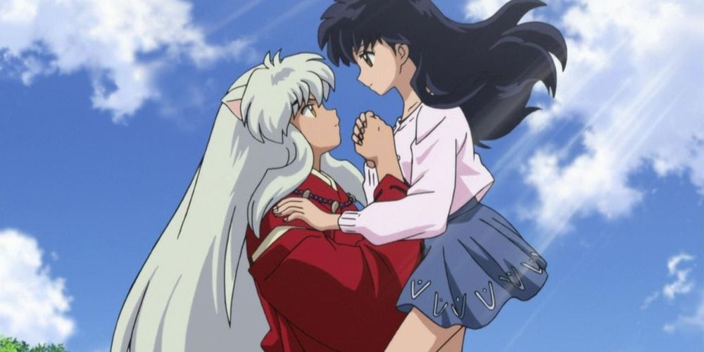 Inuyasha kiss anime sale