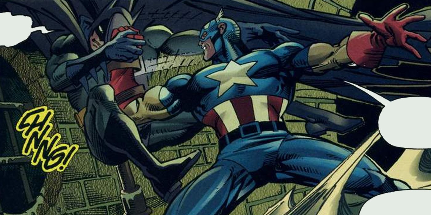 MARVEL VS DC - Batman vs Captain America
