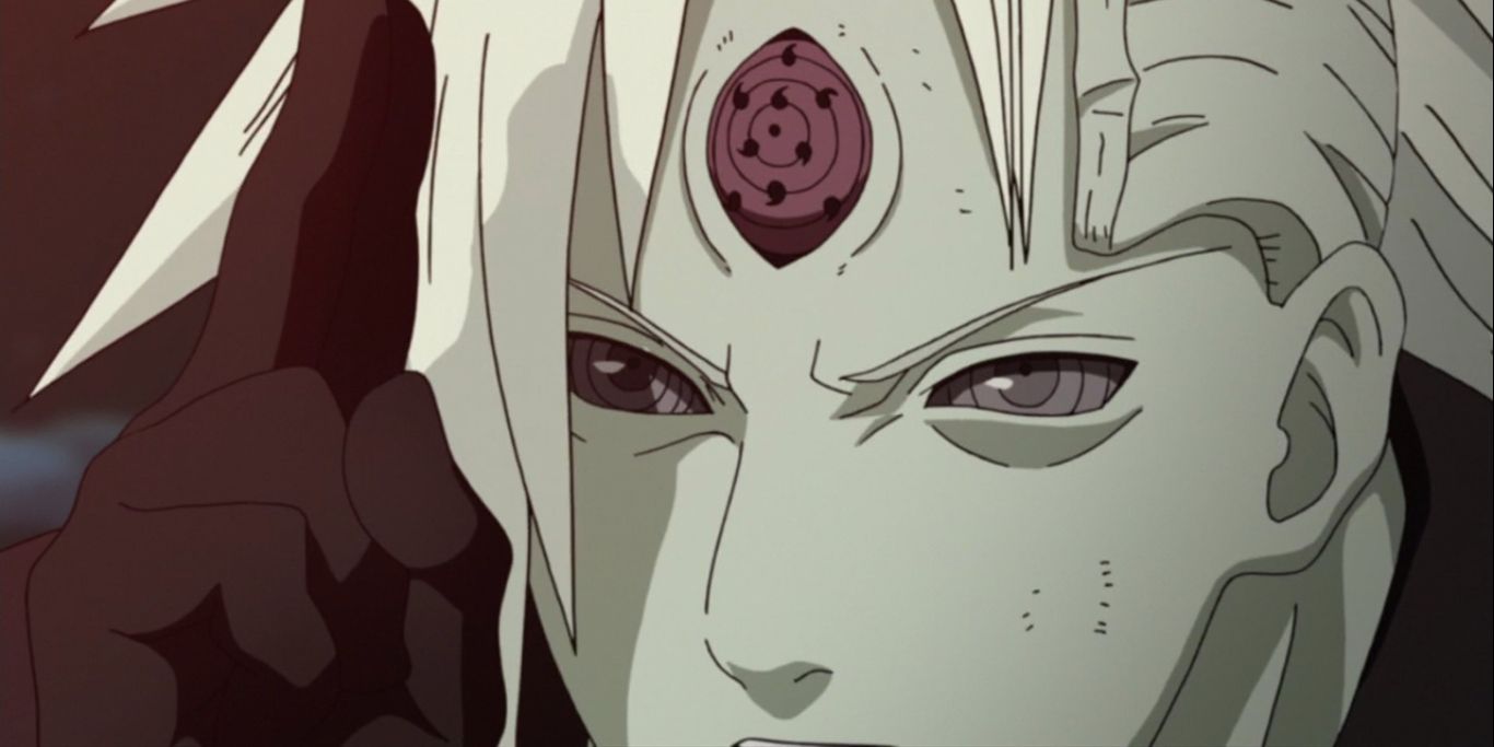 Madara ativa o Tsukuyomi Infinito em Naruto.