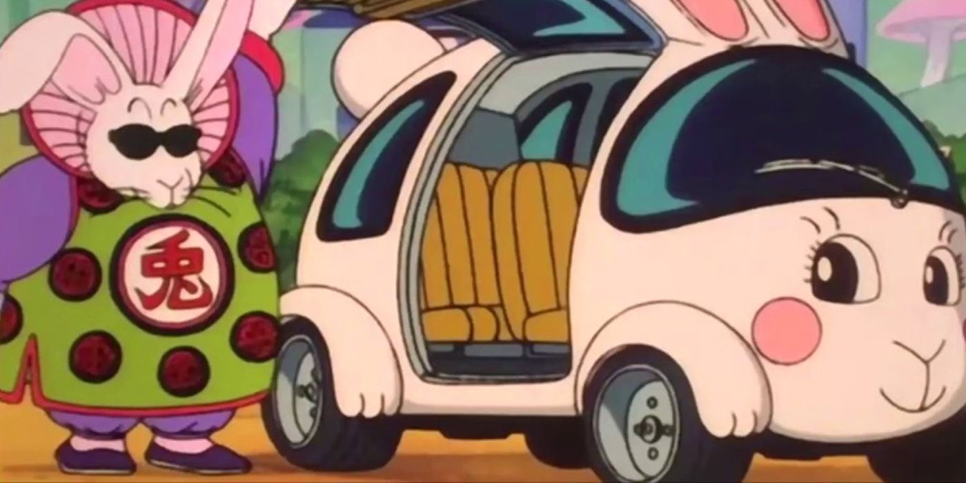 Monster Carrot and his Carrot Mobile appear in Dragon Ball