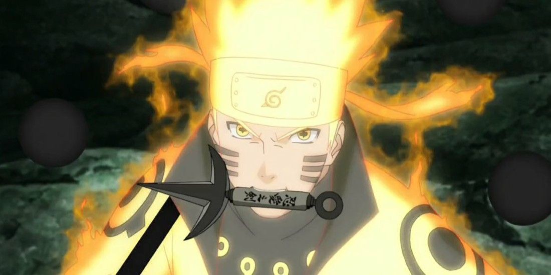 Naruto Uzumaki Truth-Seeking Balls In Six Paths Sage Mode