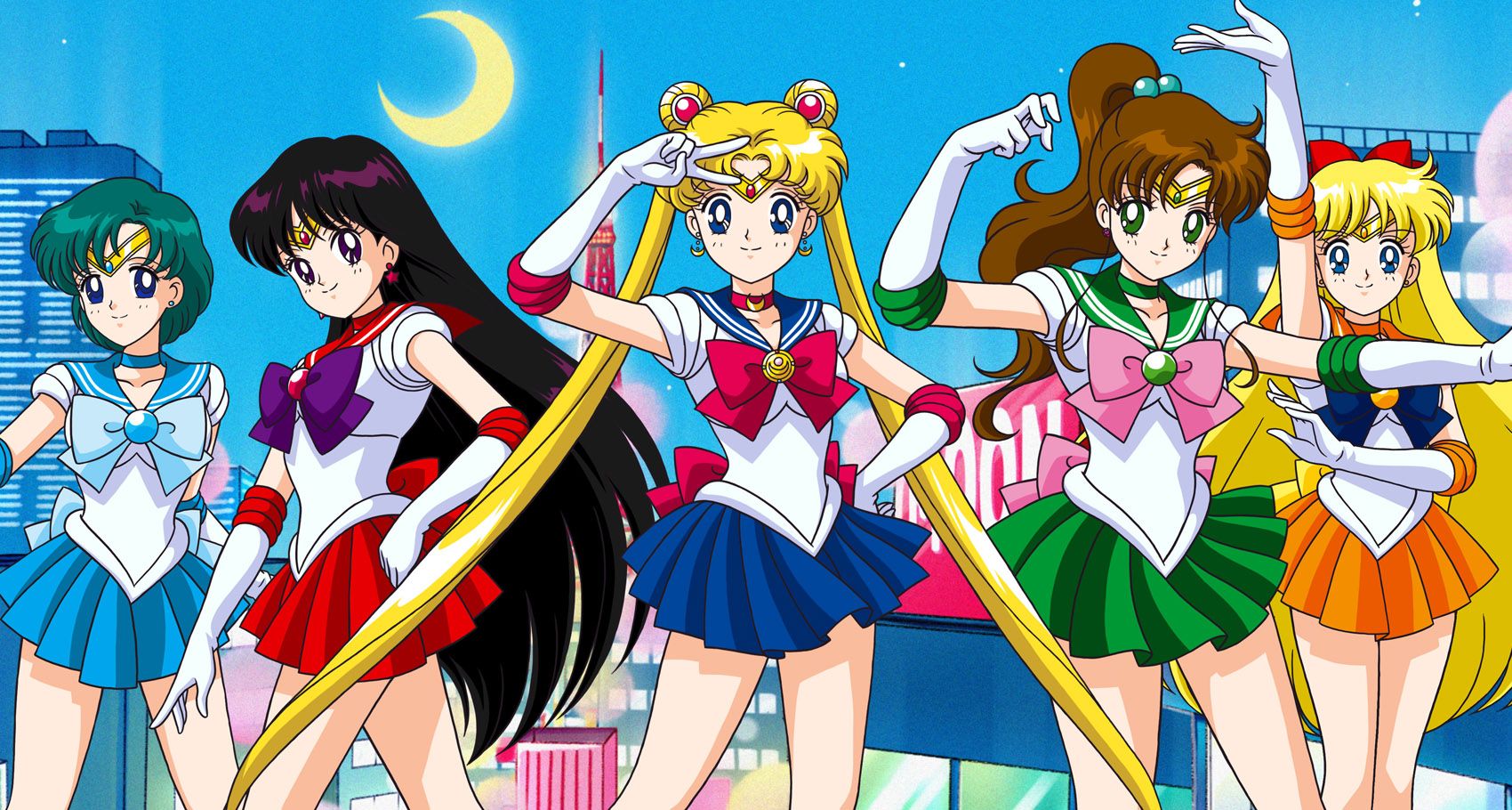 Sailor Scouts from Sailor Moon