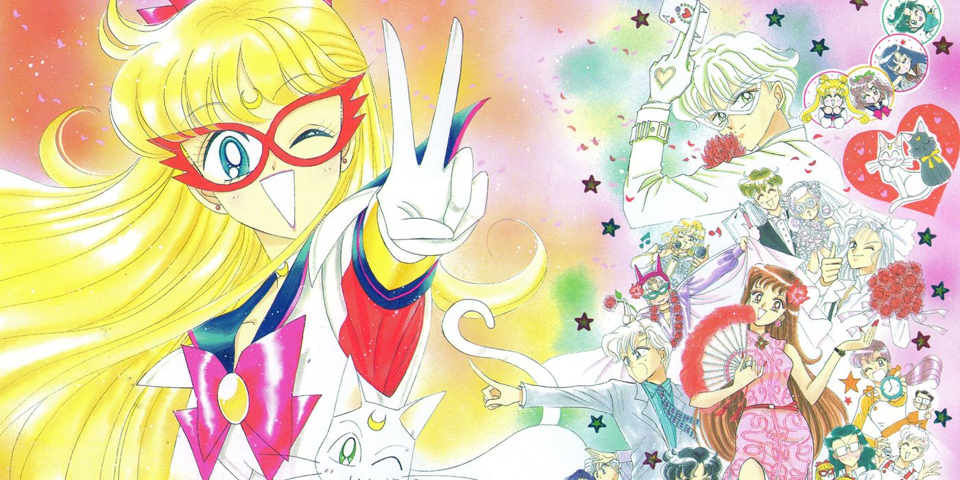 Characters from Codename: Sailor Moon, a good manga for beginners