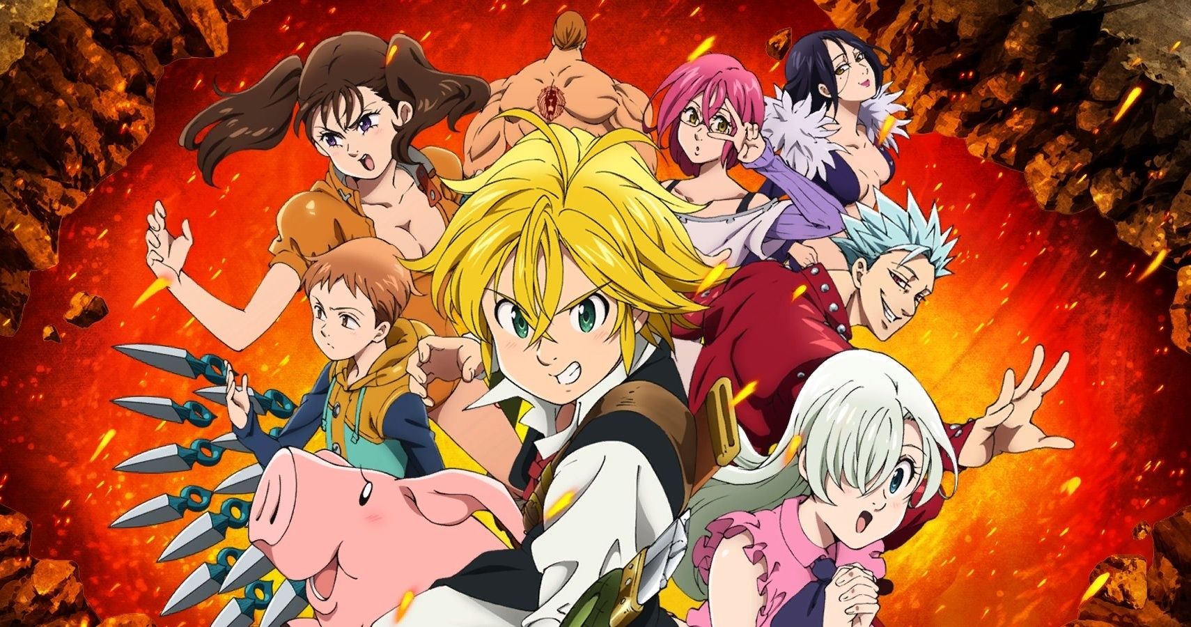 The Seven Deadly Sins: Main Characters Ranked From Youngest To