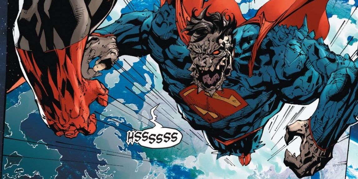 DC Comics Superdoom, a tulpa hybrid of an evil Superman and Doomsday
