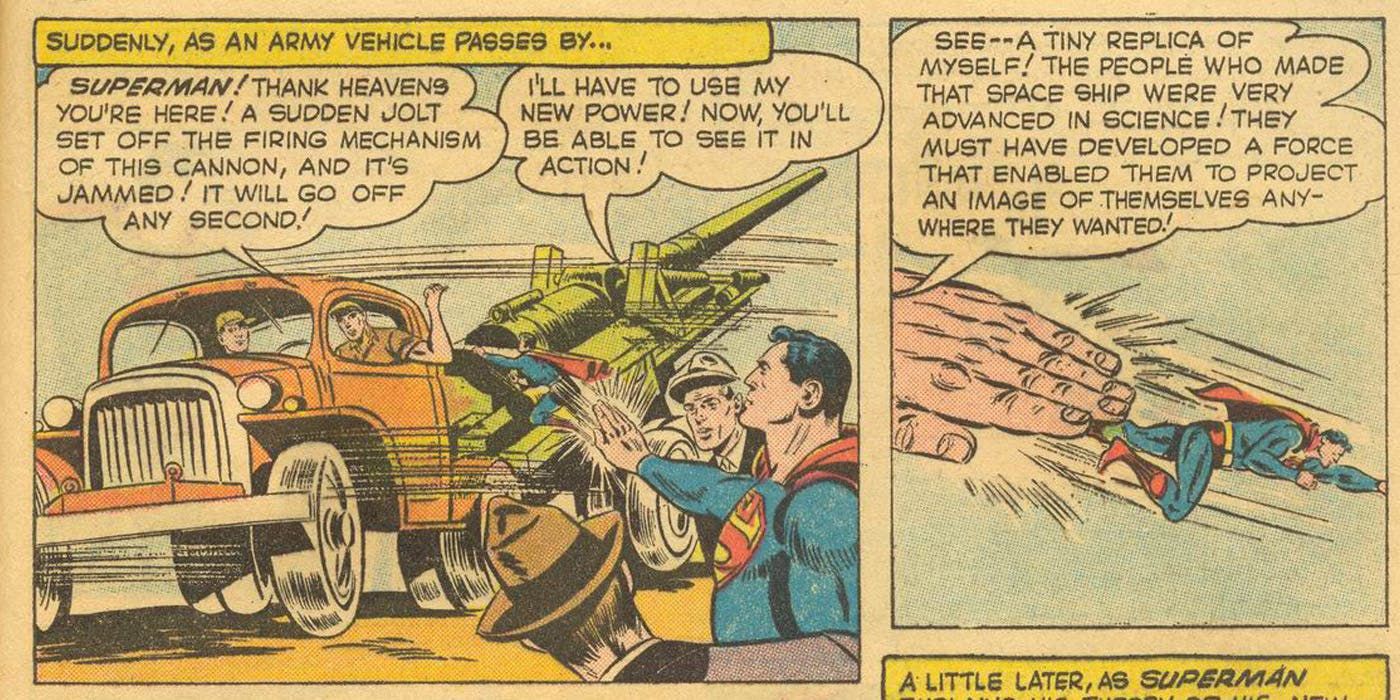Superman's mini-supermen