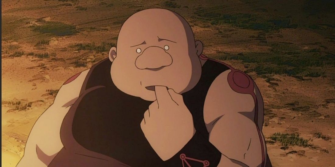 gluttony is confused in FMA: brotherhood