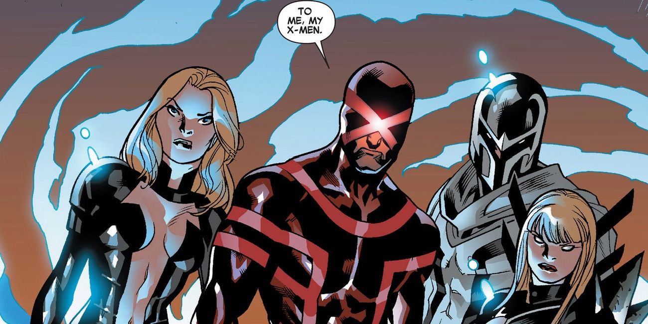 To Me, My X-Men Cyclops with X-Men 