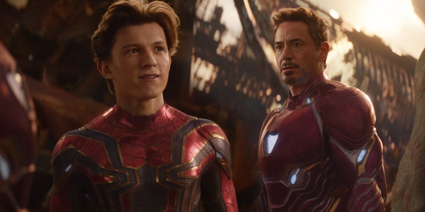 Tom-Holland-as-Spider-Man-and-Robert-Downey-Jr-as-Iron-Man-in-Avengers-Infinity-War